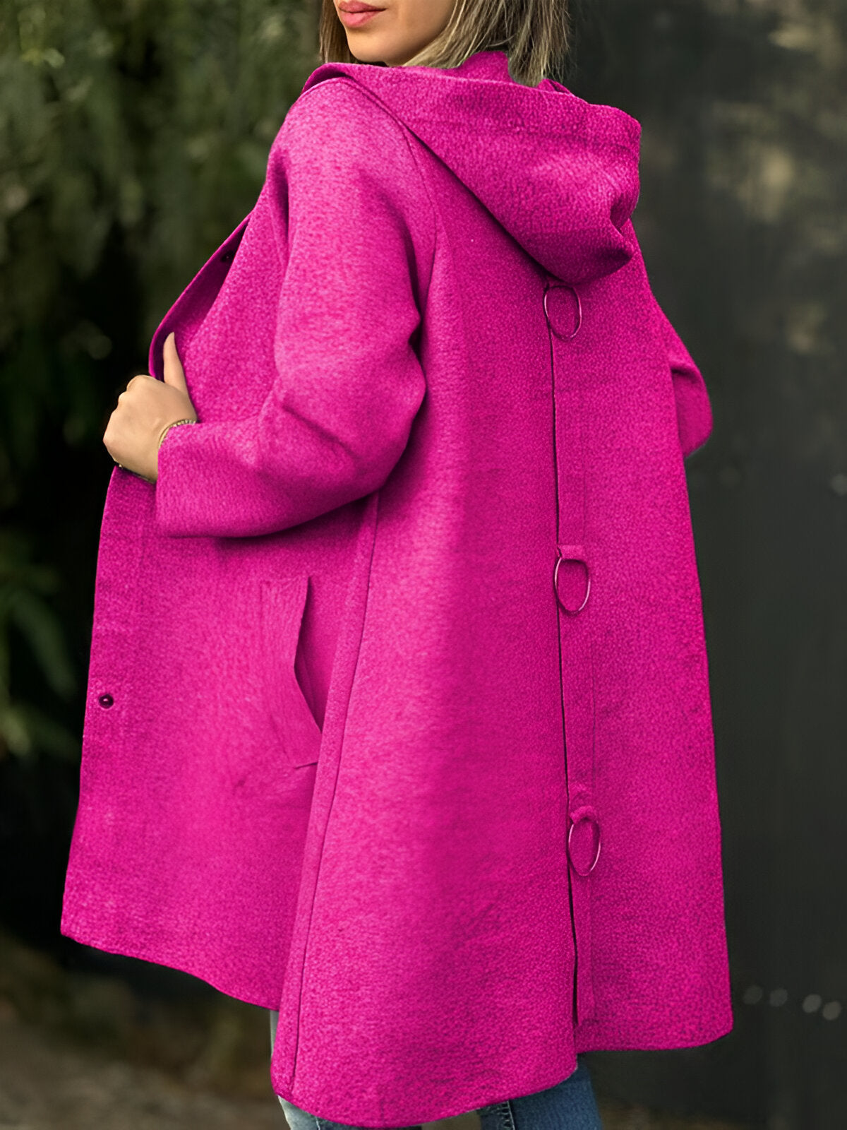 KIRSTIN | MANTEAU À CAPUCHE