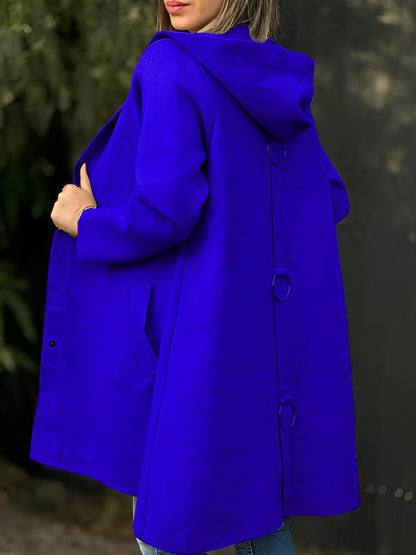 KIRSTIN | MANTEAU À CAPUCHE