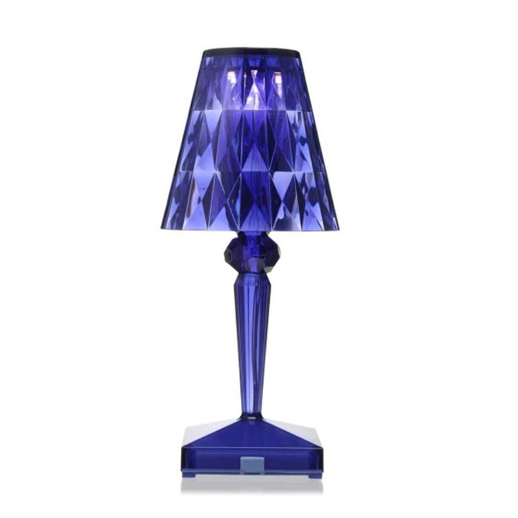 Mantar Crystal Wireless LED Lamp with Touch Control | Rechargeable &amp; Dimmable Light for Indoor &amp; Outdoor Use