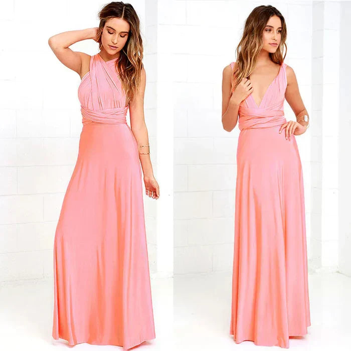 Cato - Wickelkleid mit Gummizug