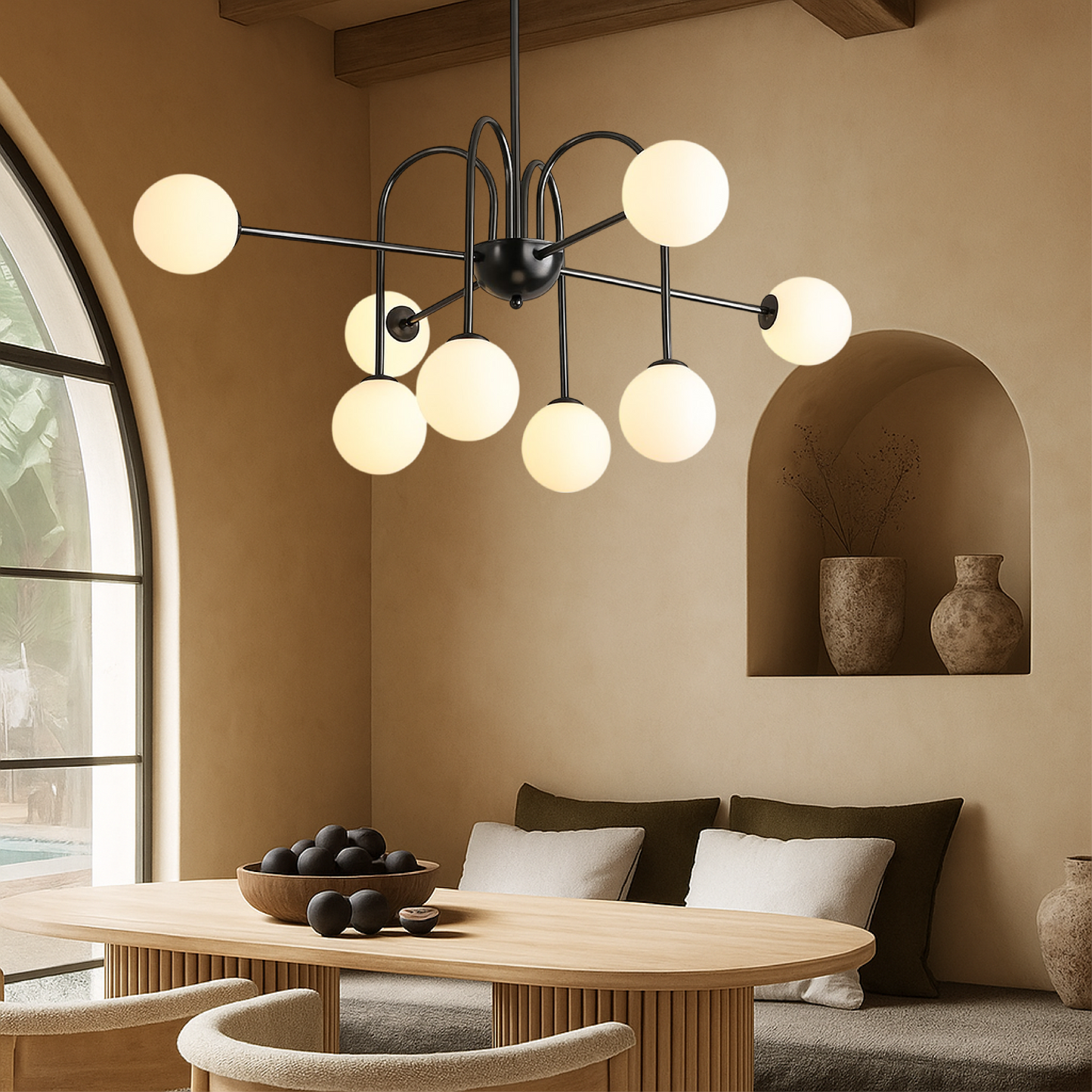 Éclairage Art Beam : Suspension Lumineuse Élégante et Moderne