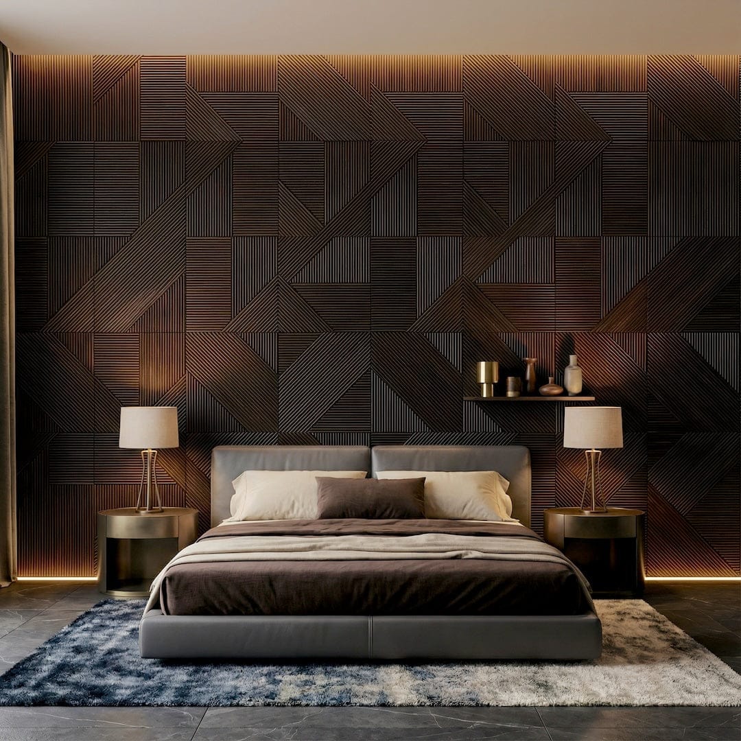 Euclid Wooden Wall Panel