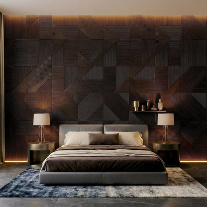 Euclid Wooden Wall Panel