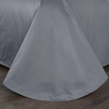 Prestige Grey Duvet Cover Set (Long-Staple Sateen Cotton)