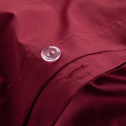 Prestige Wine Duvet Cover Set (Long-Staple Sateen Cotton)