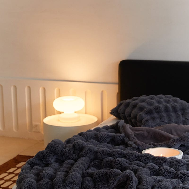 Rabbit Faux-Fur Throw