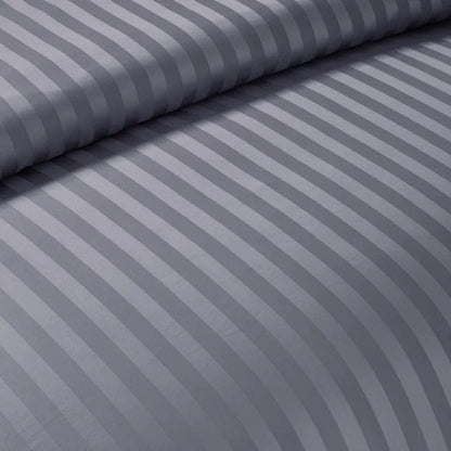 Prestige Grey Duvet Cover Set (Long-Staple Sateen Cotton)