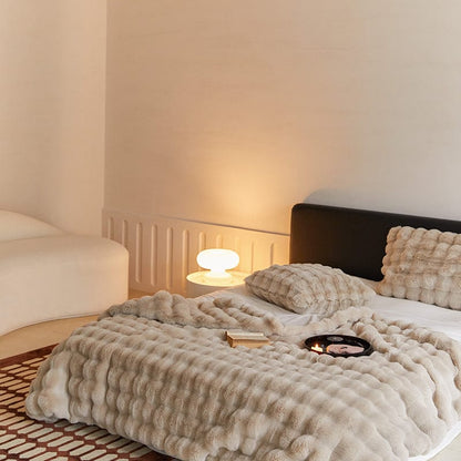Rabbit Faux-Fur Throw