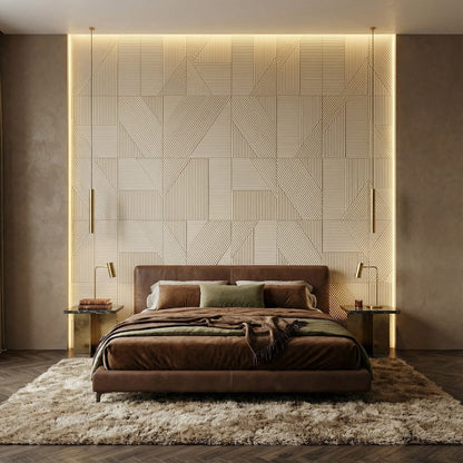 Euclid Wooden Wall Panel