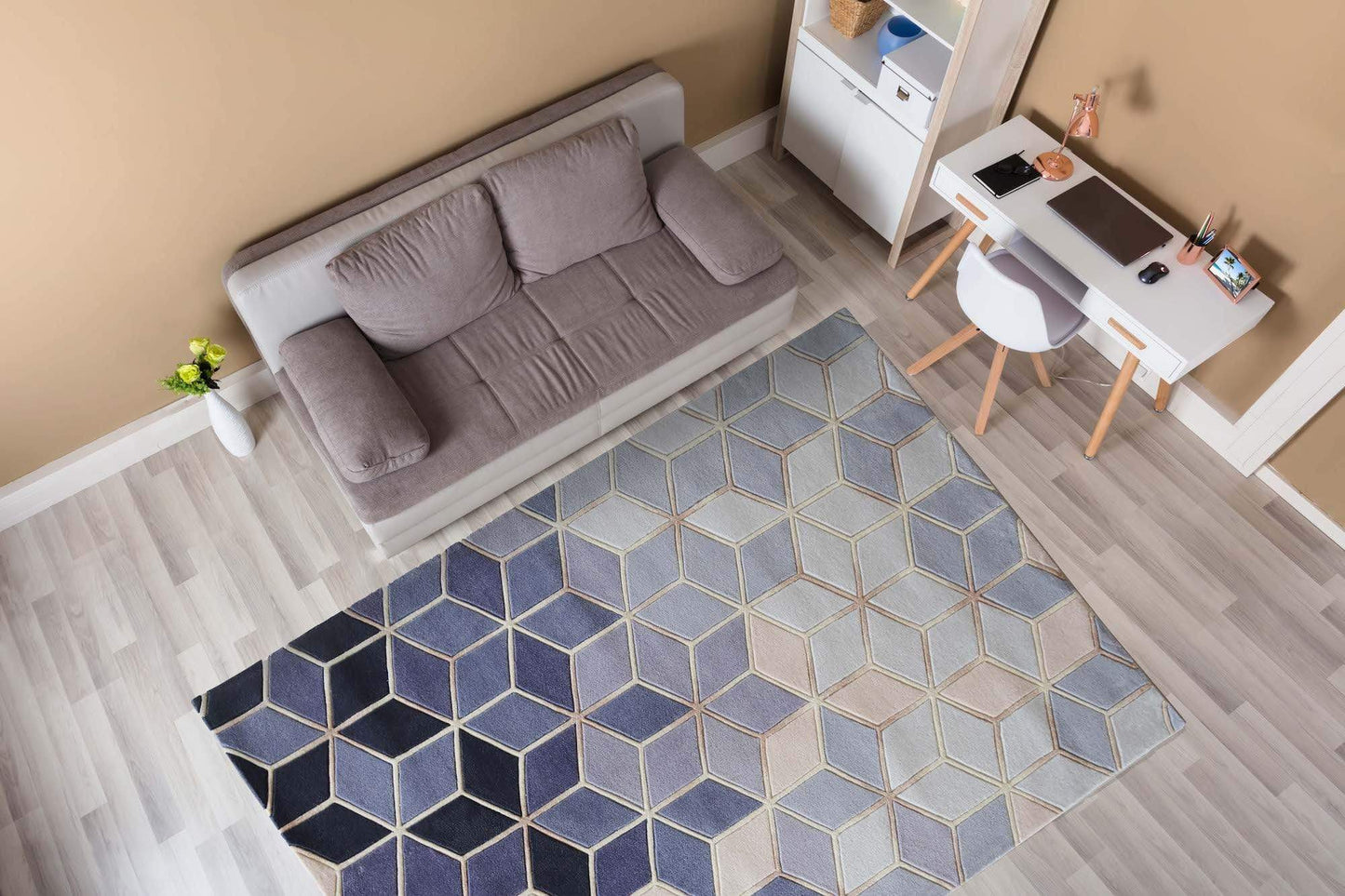 Elegant Euclid Area Rug