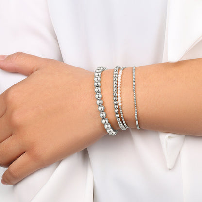 Everyday Pearl Bracelet Stacking Set
