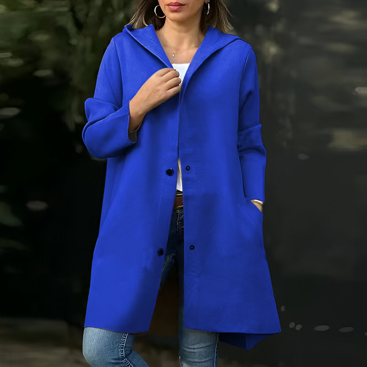KIRSTIN | MANTEAU À CAPUCHE