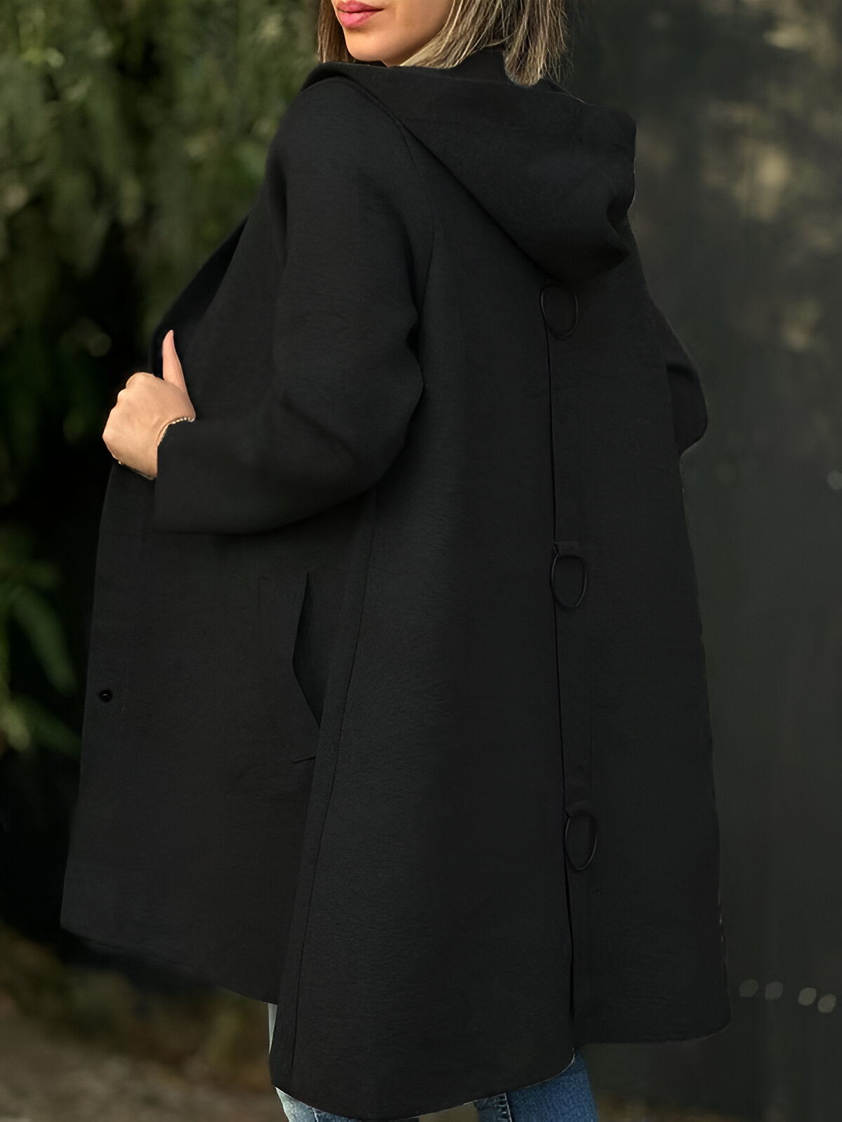 KIRSTIN | MANTEAU À CAPUCHE