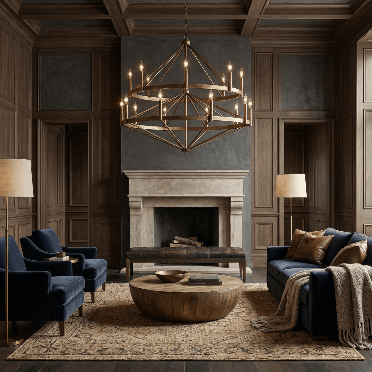 Regent Three-Tier Chandelier