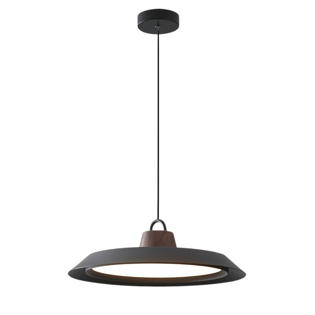 Lampada Pendante Scandinava in Legno e Metallo per un tocco di eleganza moderna