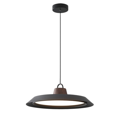 Lampada Pendante Scandinava in Legno e Metallo per un tocco di eleganza moderna