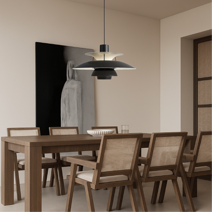 Lámpara de Techo Multicapa Danish Elegante