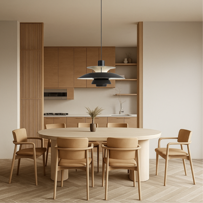 Lámpara de Techo Multicapa Danish Elegante