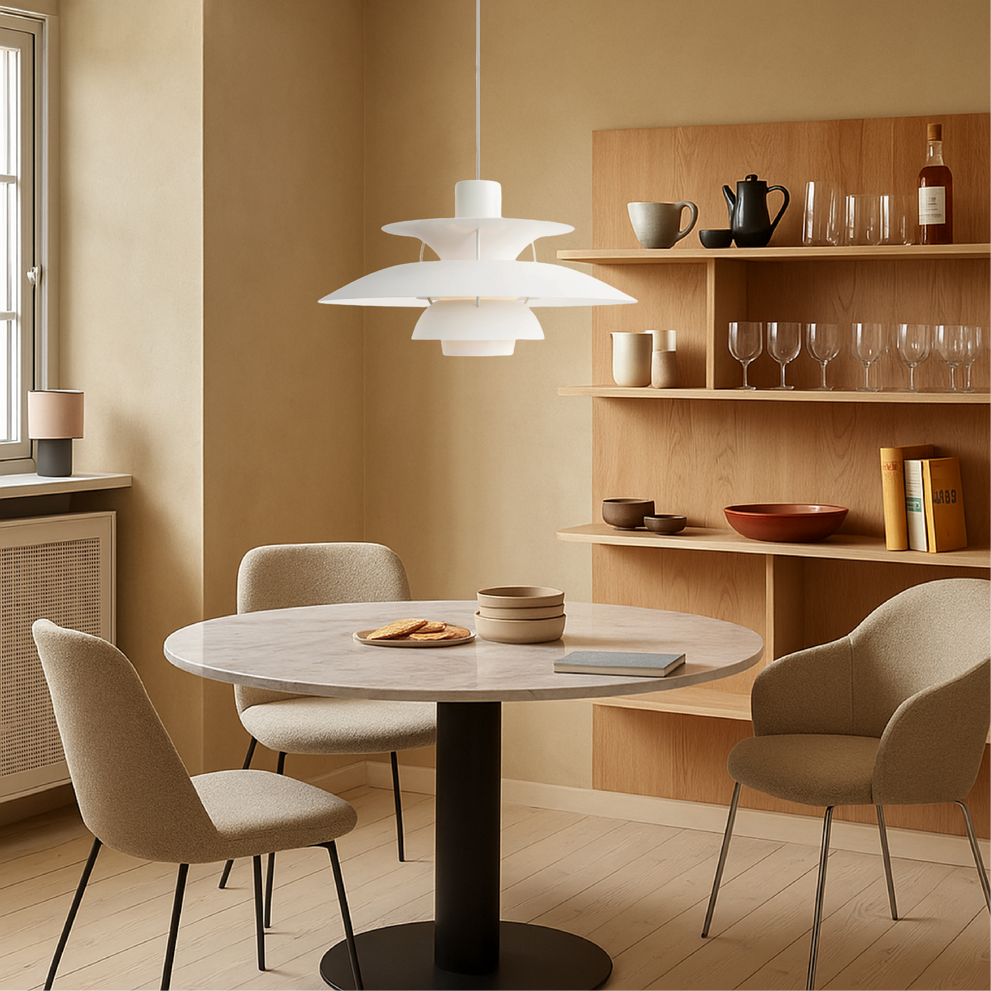 Lámpara de Techo Multicapa Danish Elegante