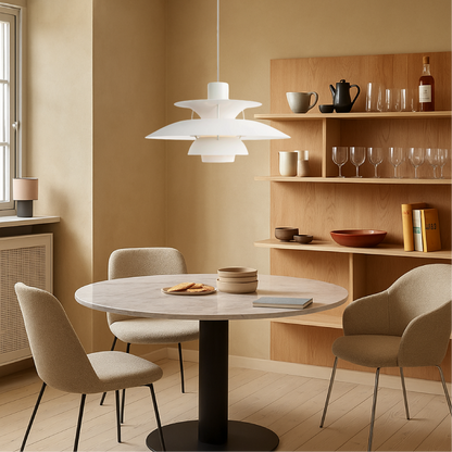 Lámpara de Techo Multicapa Danish Elegante