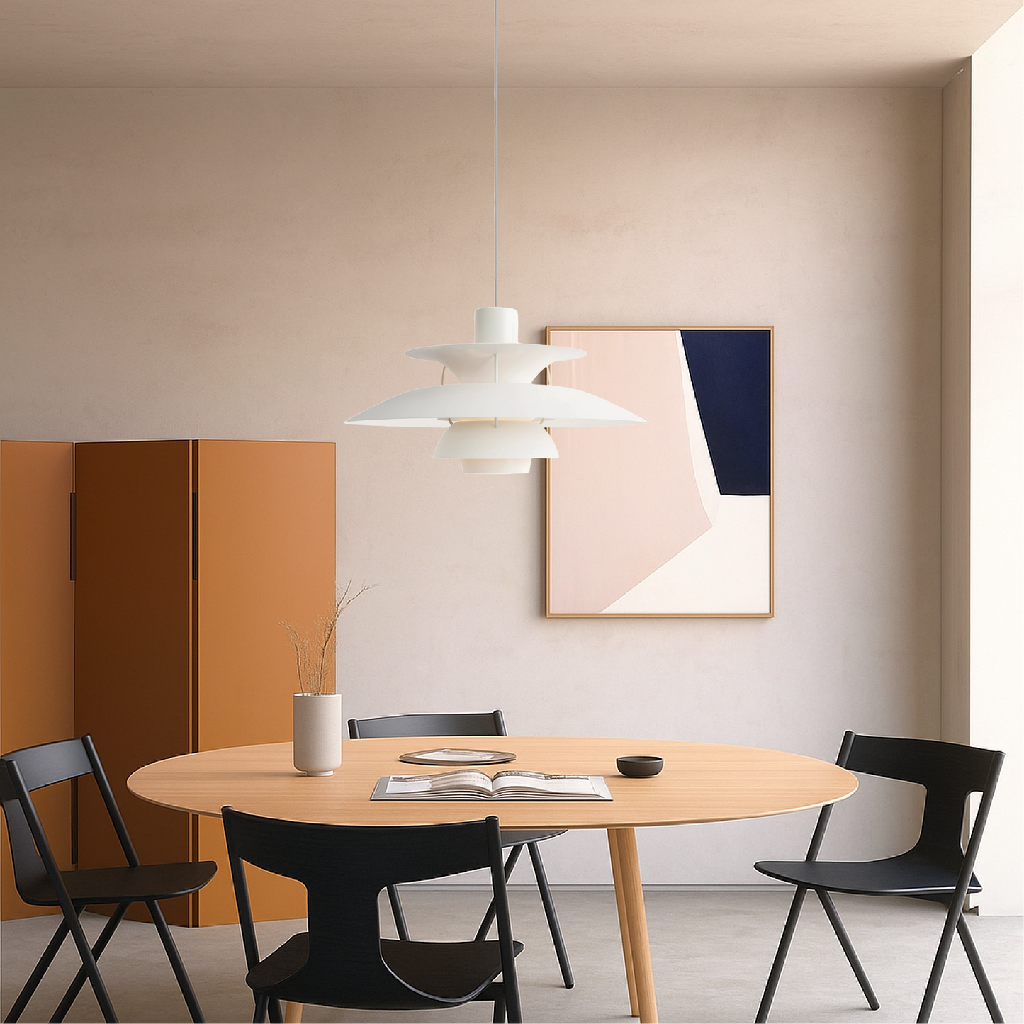 Lámpara de Techo Multicapa Danish Elegante