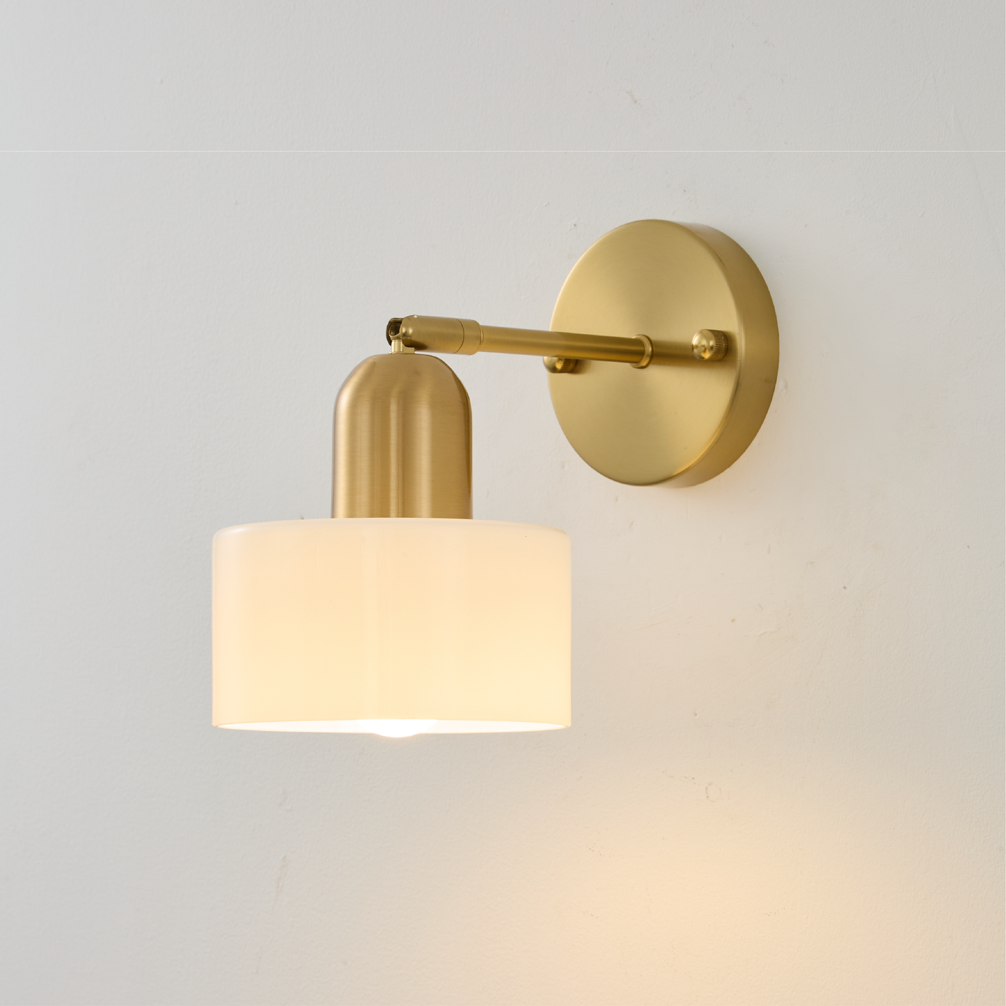 Colorful Glass Bauhaus Wall Light - Modern Wall Sconce