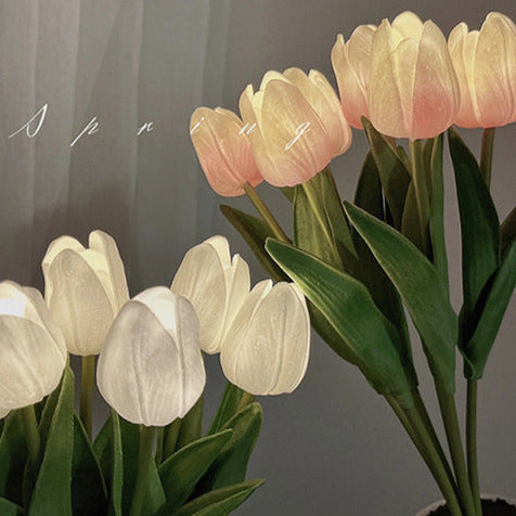 Tulip Night Lamp Table Roses