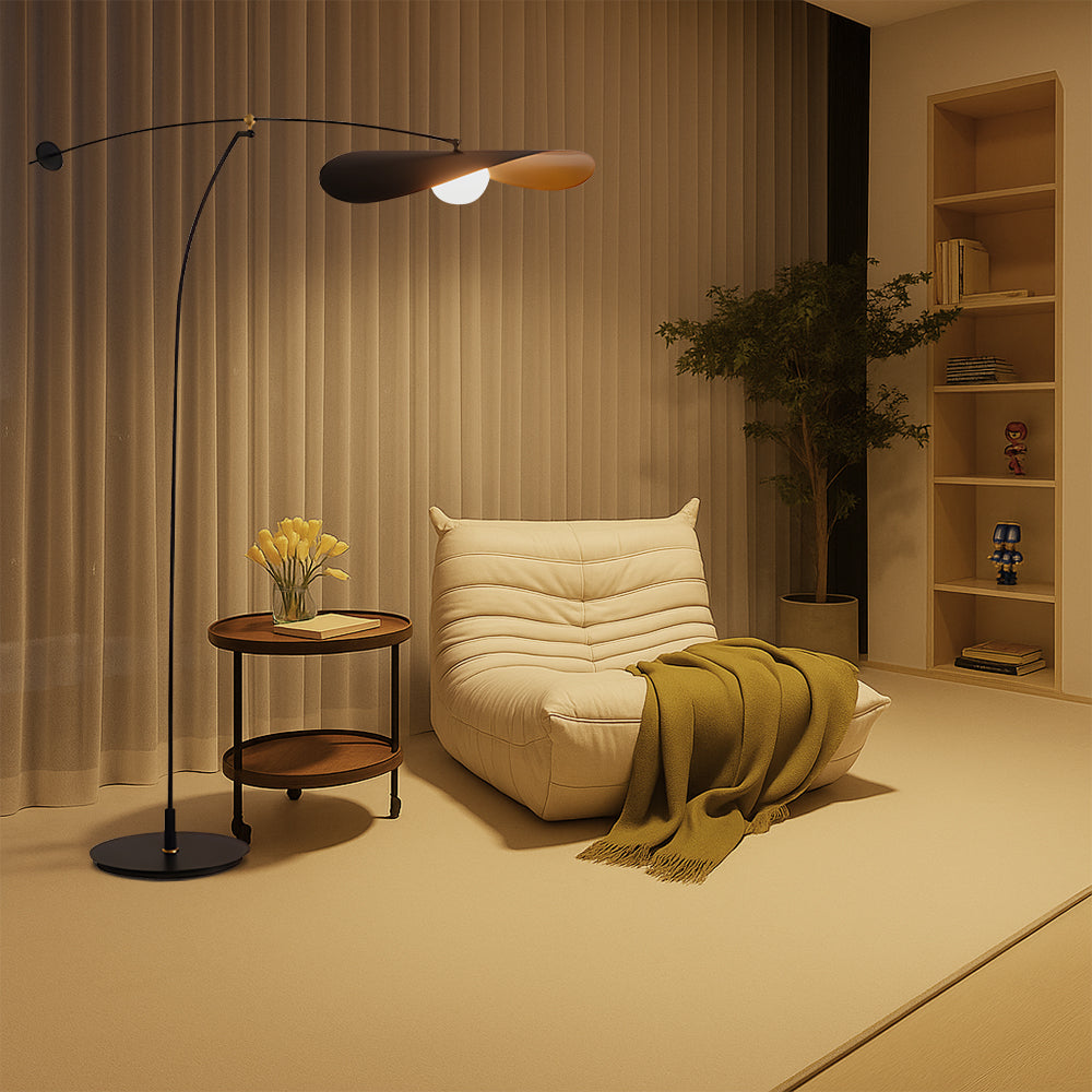 Rida's Elegant Japandi Style Floor Lamp for Modern Home Decor