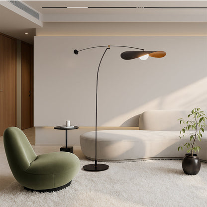Rida's Elegant Japandi Style Floor Lamp for Modern Home Decor