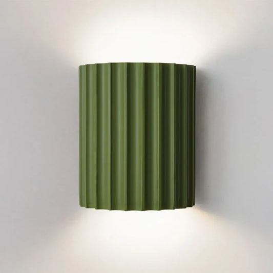 Luminaire Murale en Forme de Macaron pour une Ambiance Douce et Chaleureuse