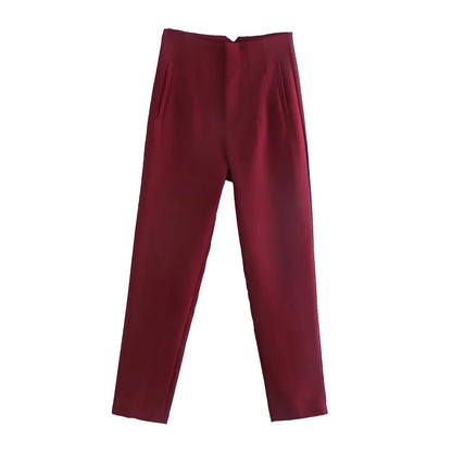 PANTALON À TAILLE HAUTE ARIA