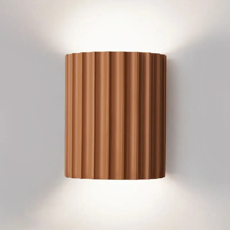 Luminaire Murale en Forme de Macaron pour une Ambiance Douce et Chaleureuse