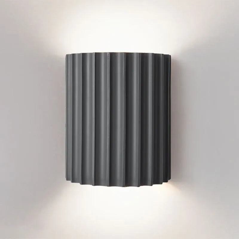 Luminaire Murale en Forme de Macaron pour une Ambiance Douce et Chaleureuse