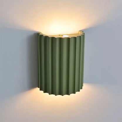 Luminaire Murale en Forme de Macaron pour une Ambiance Douce et Chaleureuse