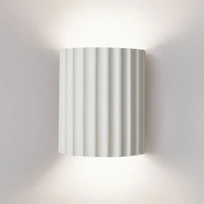 Luminaire Murale en Forme de Macaron pour une Ambiance Douce et Chaleureuse