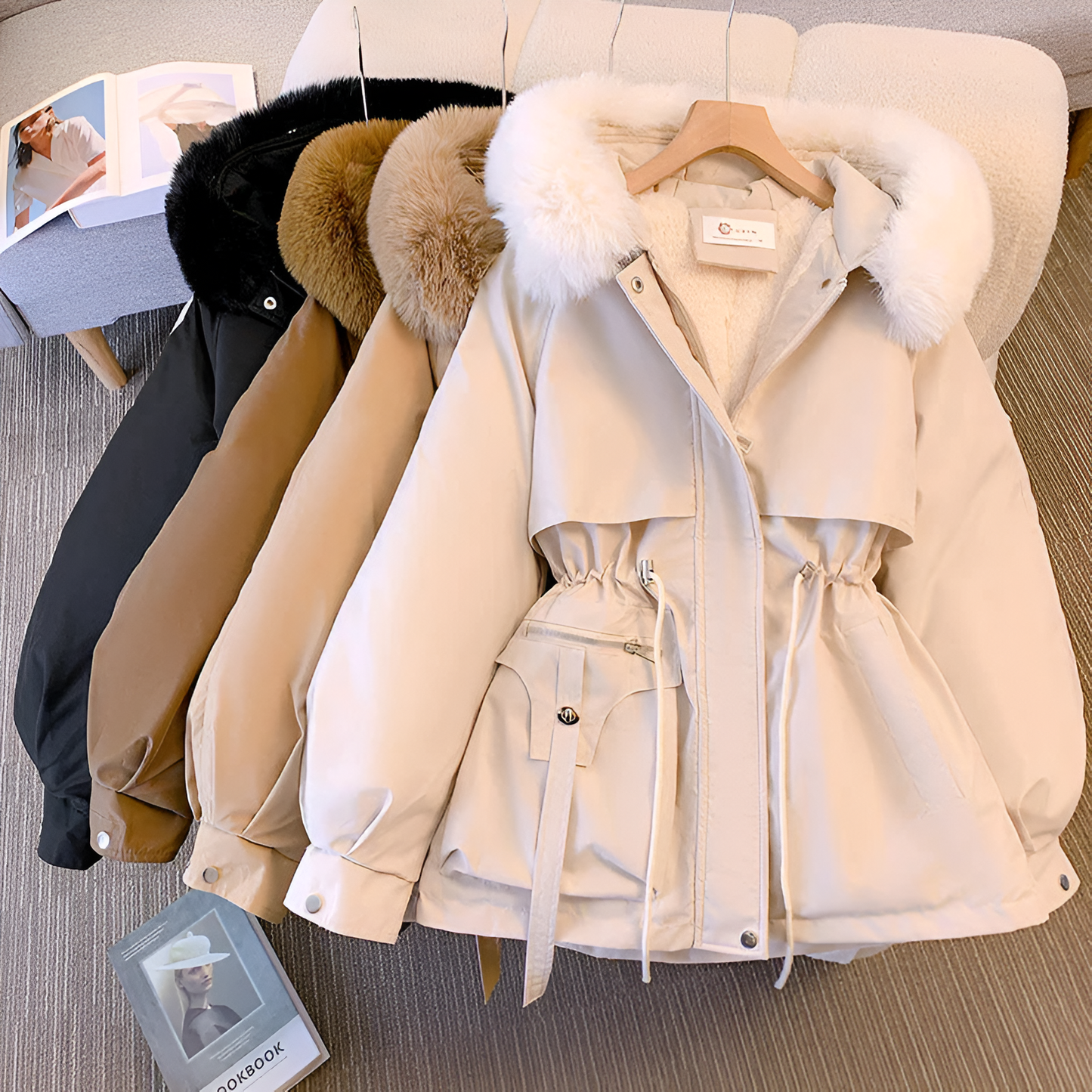 EOSTRE | MANTEAU + ÉCHARPE OFFERTE