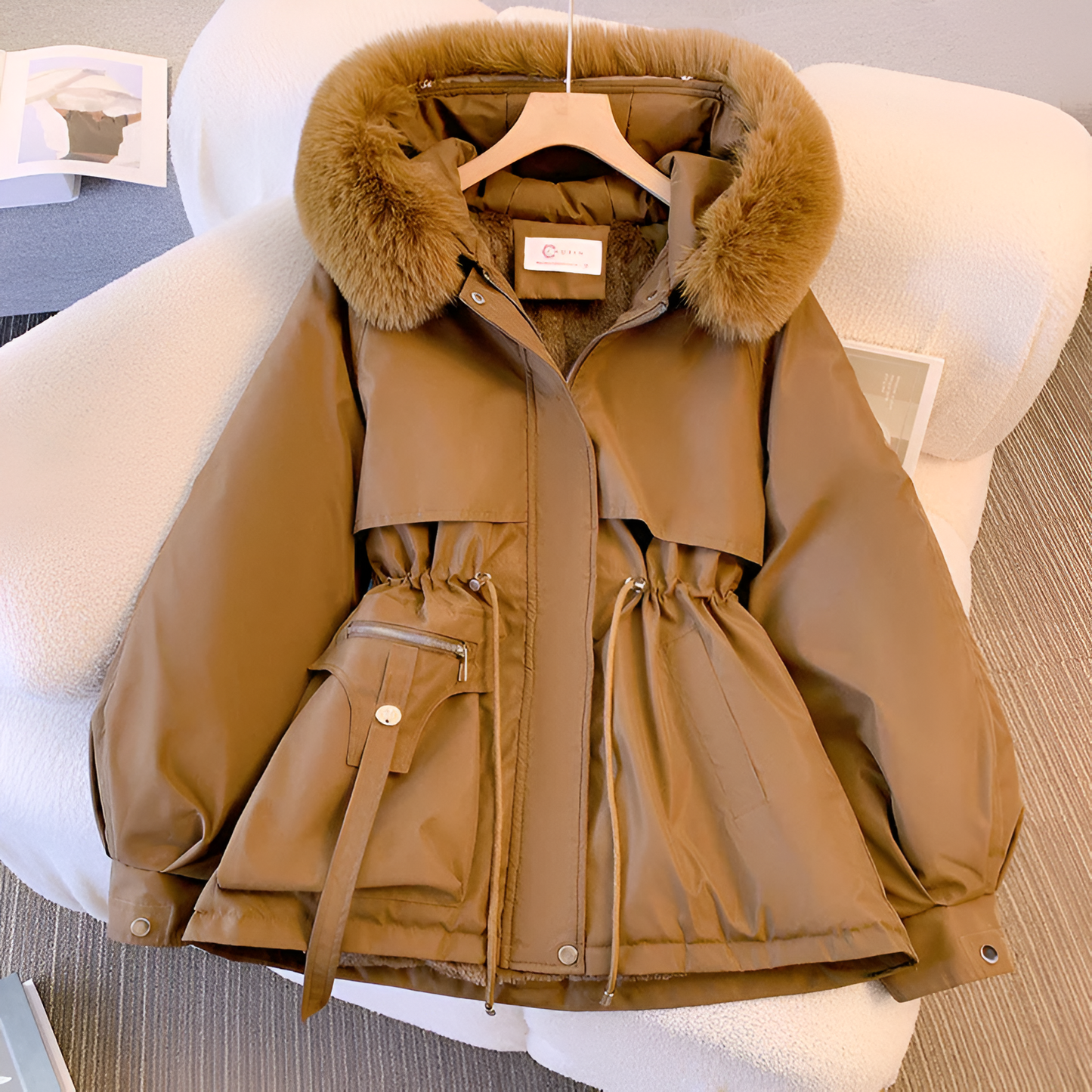 EOSTRE | MANTEAU + ÉCHARPE OFFERTE