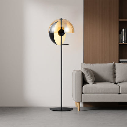 Lampadaire en Verre Hau - Éclairage Élégant pour Votre Intérieur