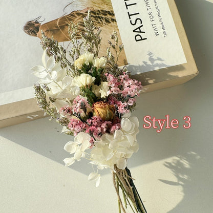 Boho Dried Flower Bouquet