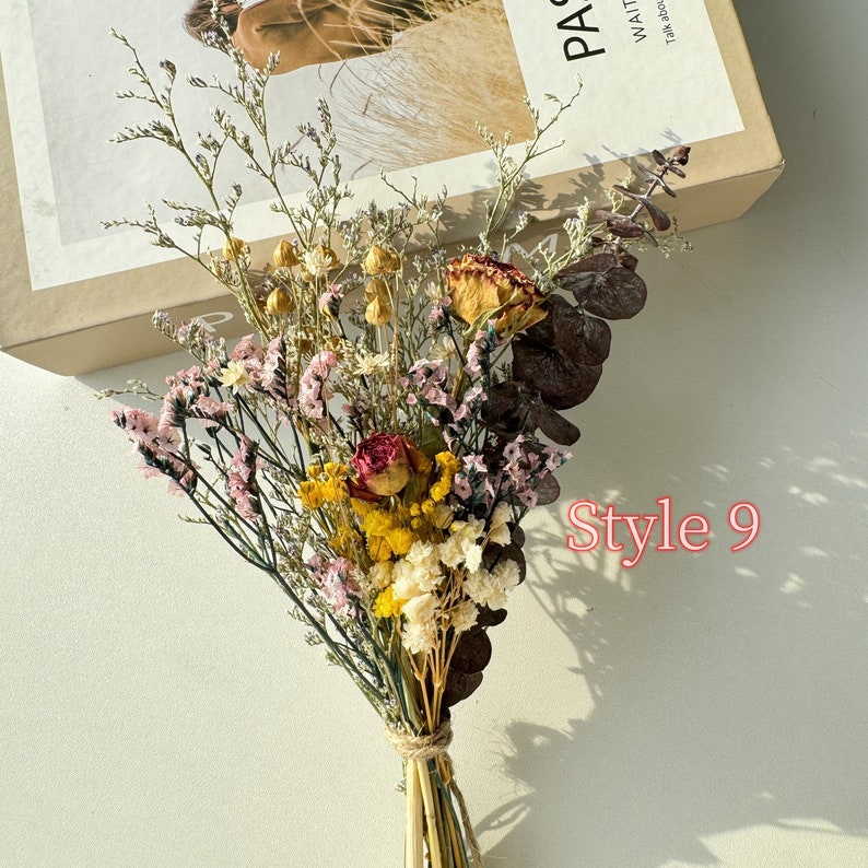 Boho Dried Flower Bouquet