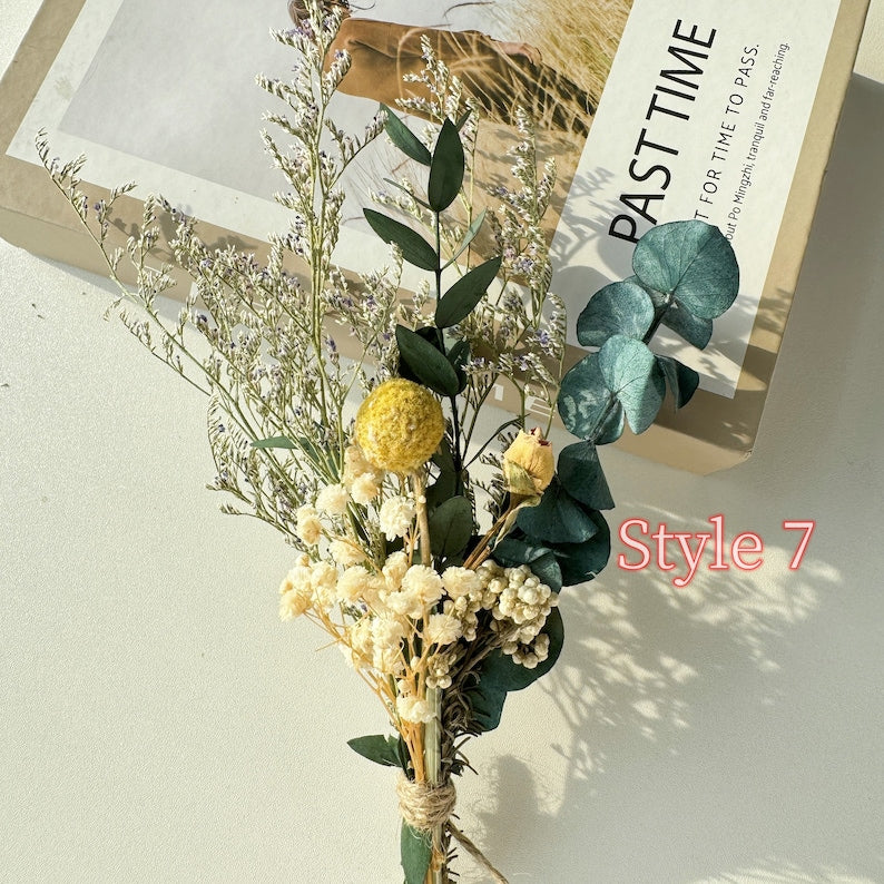 Boho Dried Flower Bouquet