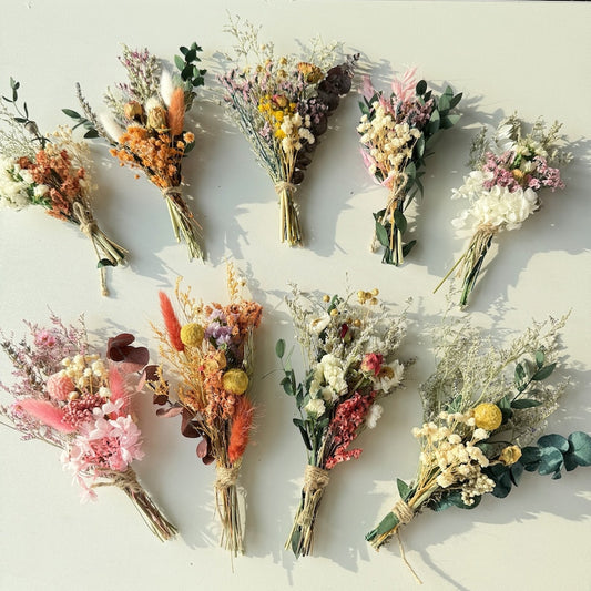 Boho Dried Flower Bouquet