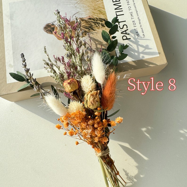 Boho Dried Flower Bouquet