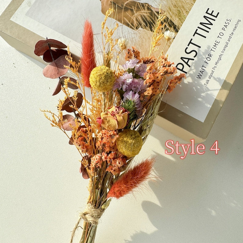 Boho Dried Flower Bouquet