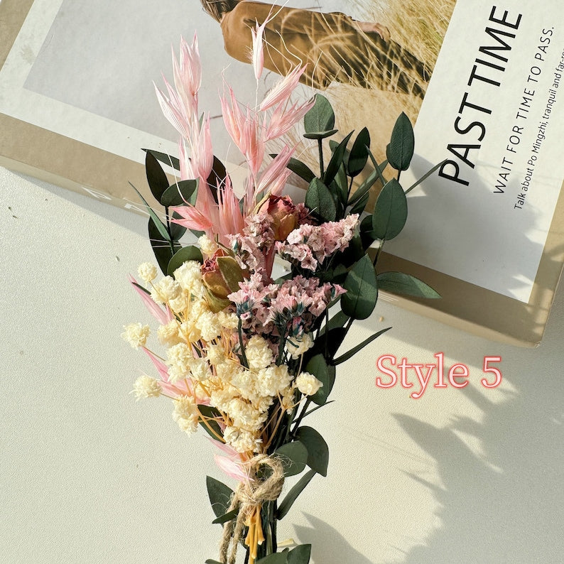 Boho Dried Flower Bouquet