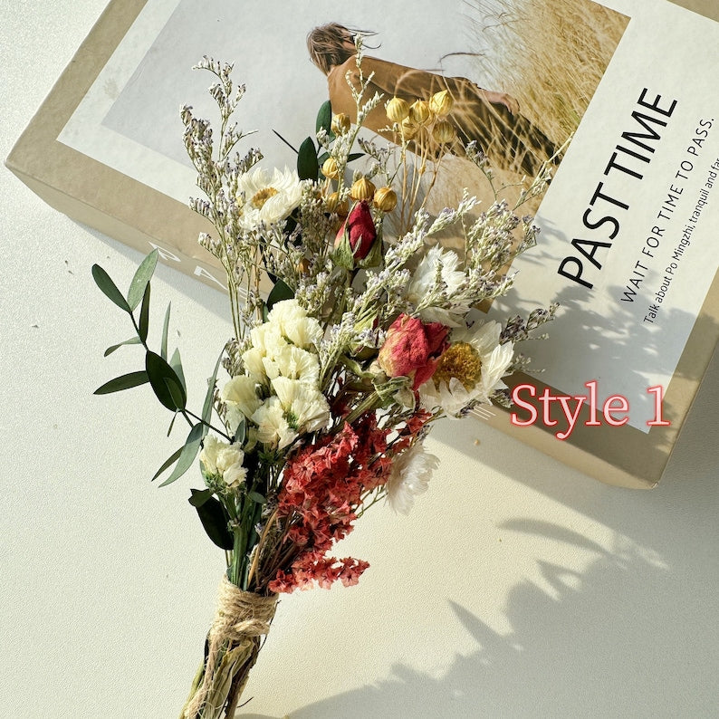 Boho Dried Flower Bouquet