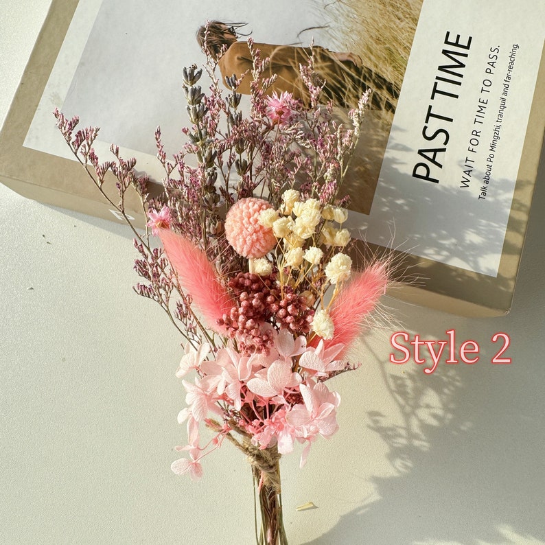 Boho Dried Flower Bouquet