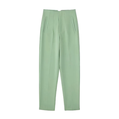 PANTALON À TAILLE HAUTE ARIA