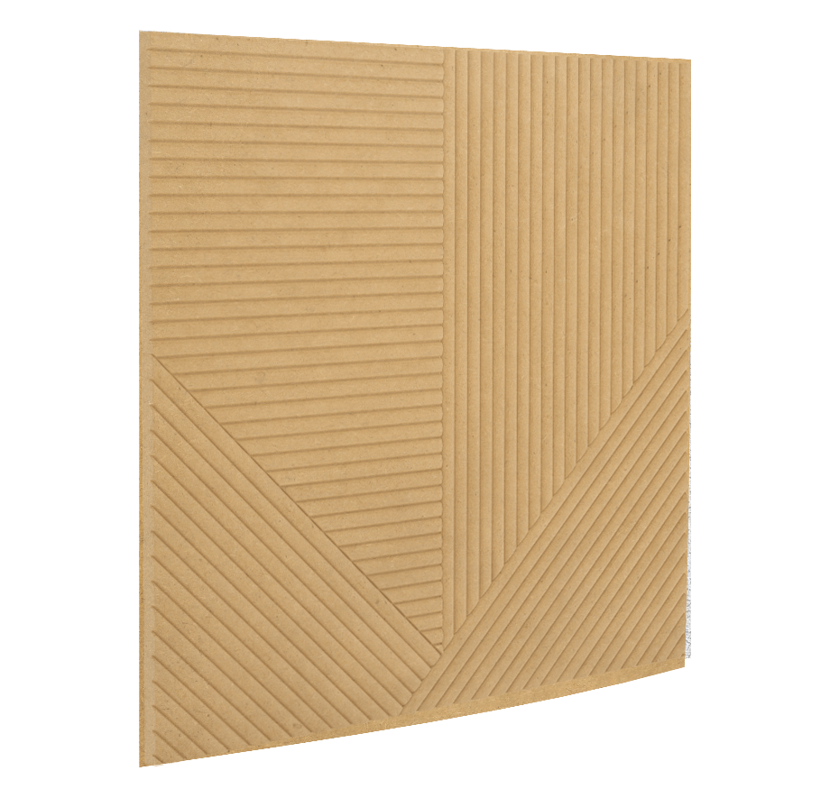 Euclid Wooden Wall Panel — Modern Geometric Accent for Your Walls