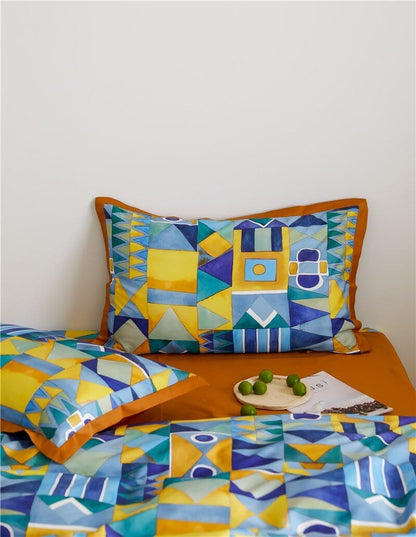 Shapes and Colors Vol. 1 Duvet Cover Set (Long-Staple Sateen Cotton)